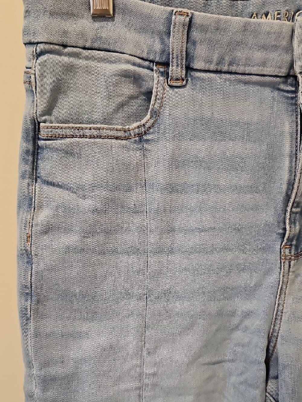 American Eagle Next Level Curvy High Waisted Jeggings; NWT; Size 16 Long - Picture 8 of 14